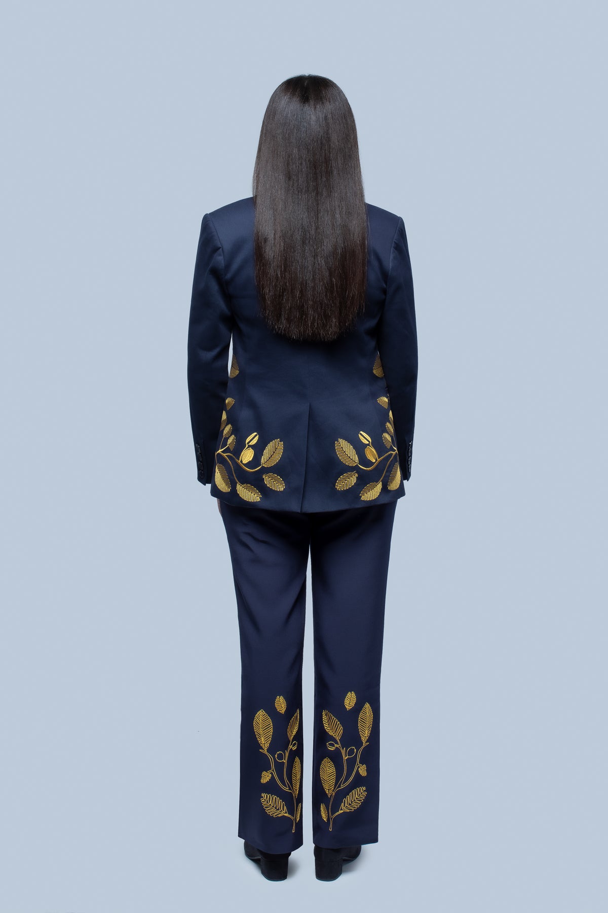 KANI BLAZER - MIDNIGHT NAVY/GOLD